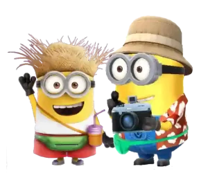 Hoteles Prime Value Universal, Minions vestidos de turistas universal orlando