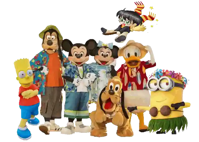 personajes de orlando disney world orlando