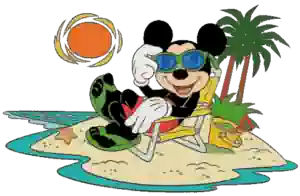 Cuantos días ir a Orlando Mickey mouse en la playa