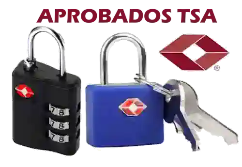 candados aprrobados por la TSA