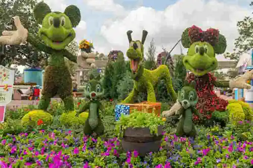 Festival internacional flores y jardines epcot disney world orlando