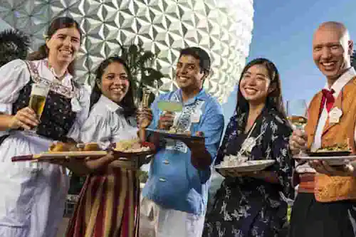 Festival internacional comidas y bebidas epcot disney world orlando
