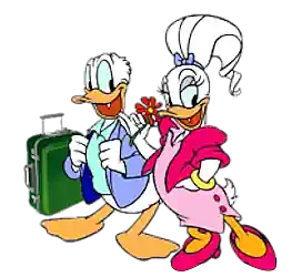 Hoteles Intermedios, Donald y Daisy en hoteles Moderates de Disney World Orlando