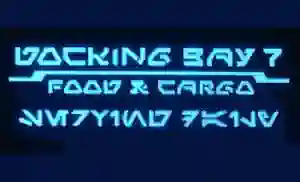 logo docking bay 7 disney