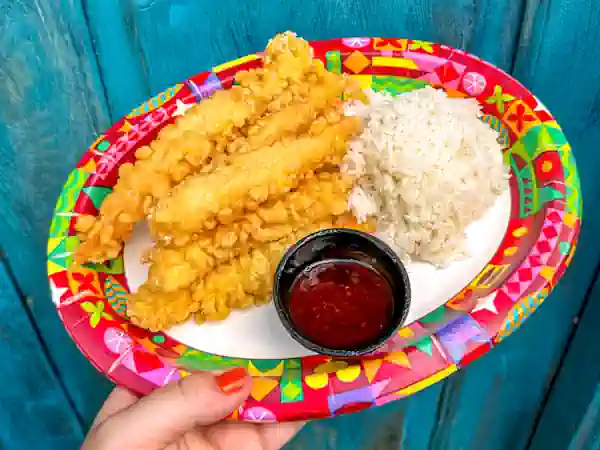 tempura shrimp de ya&yeti